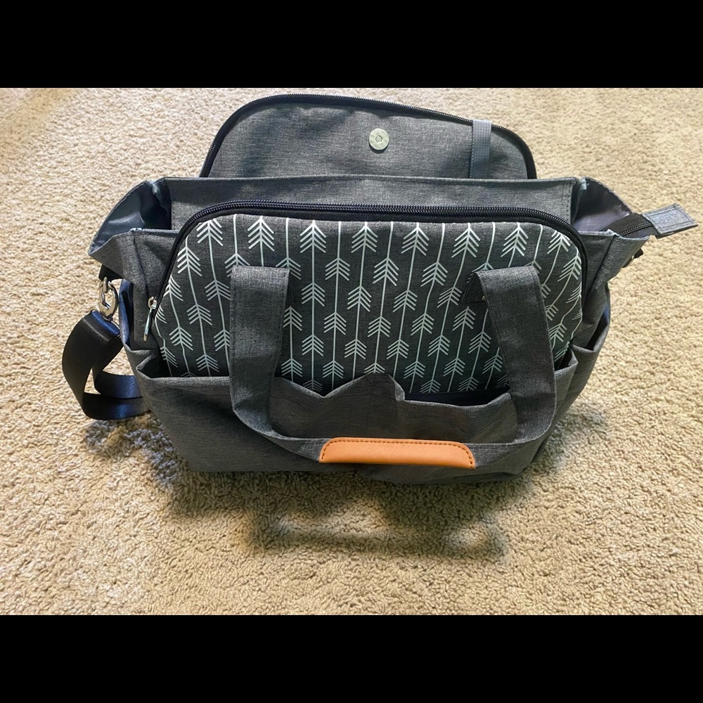 COPY - Lekebaby Large Diaper Bag